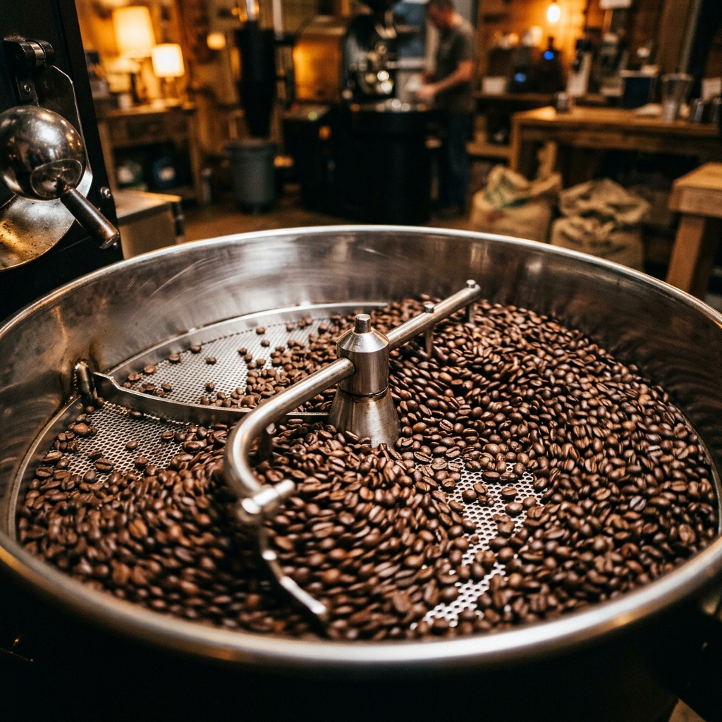 Hạt cà phê rang Mín Coffee