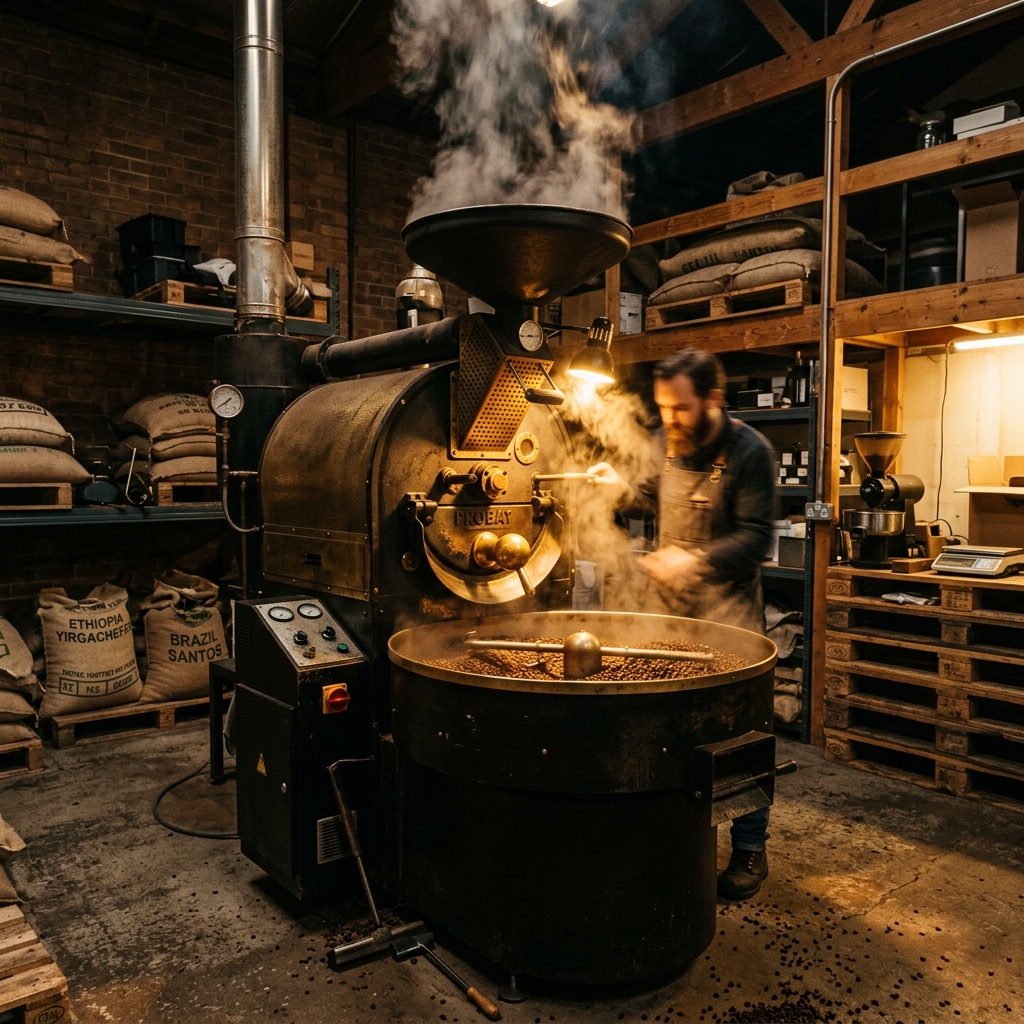 Xưởng rang cà phê Mín Coffee
